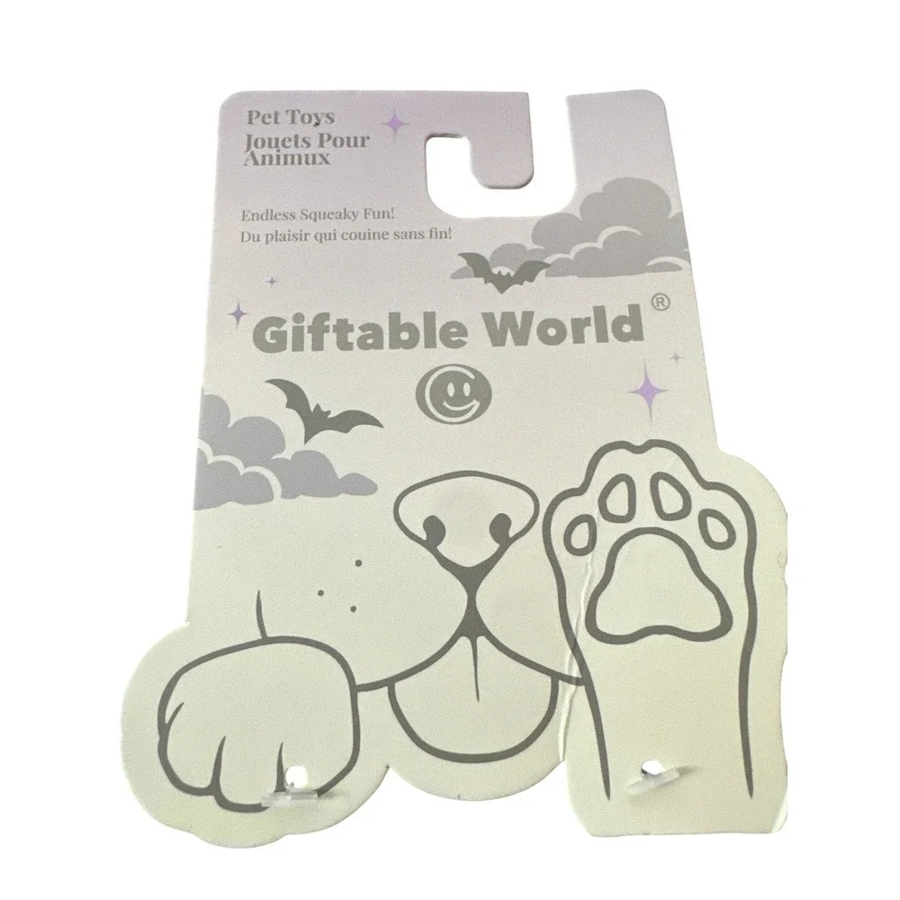 New Giftable World Halloween Dog Toy Bat Squeaker‎ Push Outdoor Gift